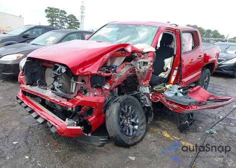 2021 Toyota Tacoma Sr5 from USA, damaged, VIN 3TYAX5GN1MT030226